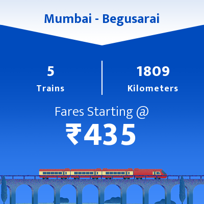 Mumbai To Begusarai Trains